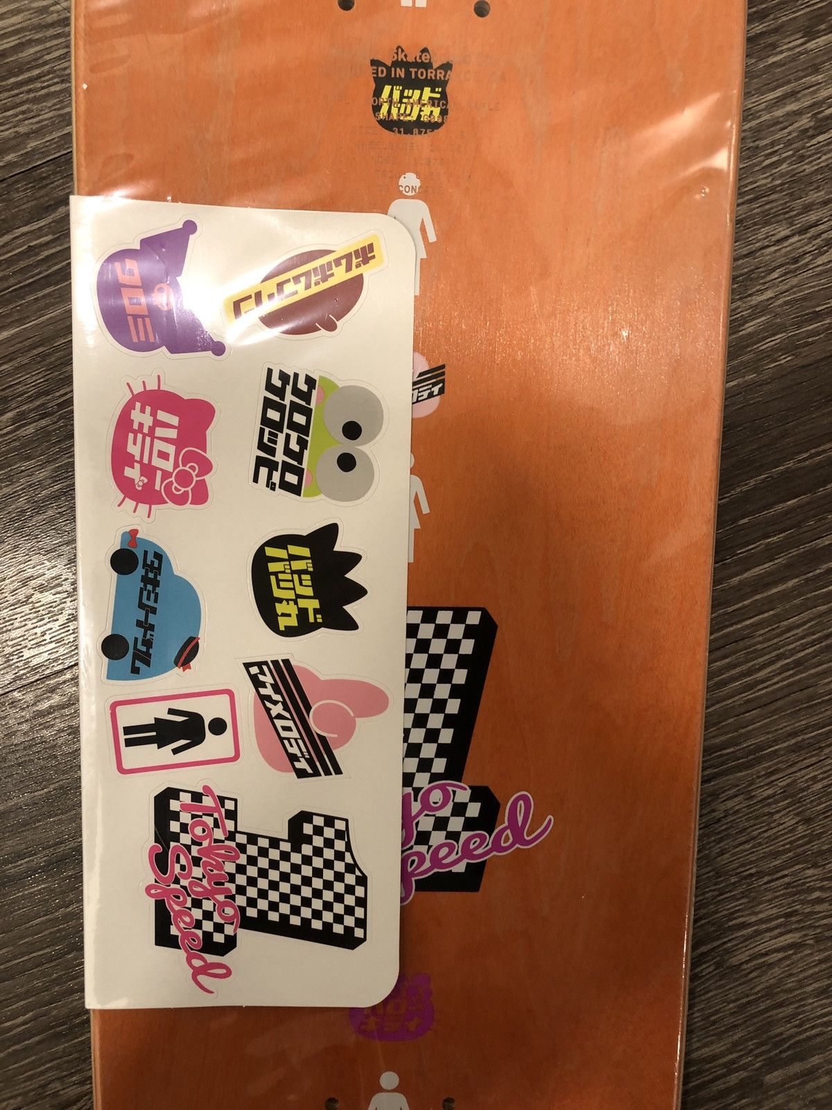 Girl Skateboards Hello Kitty x Mike Carrol Girl Skateboards 8.00 deck Size ONE SIZE - 3 Thumbnail