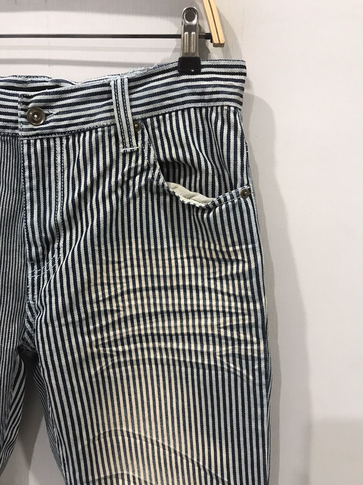Japanese Brand Rare Jungle Storm Japan Liberty X Hickory Multitones Pant Size US 32 / EU 48 - 2 Thumbnail