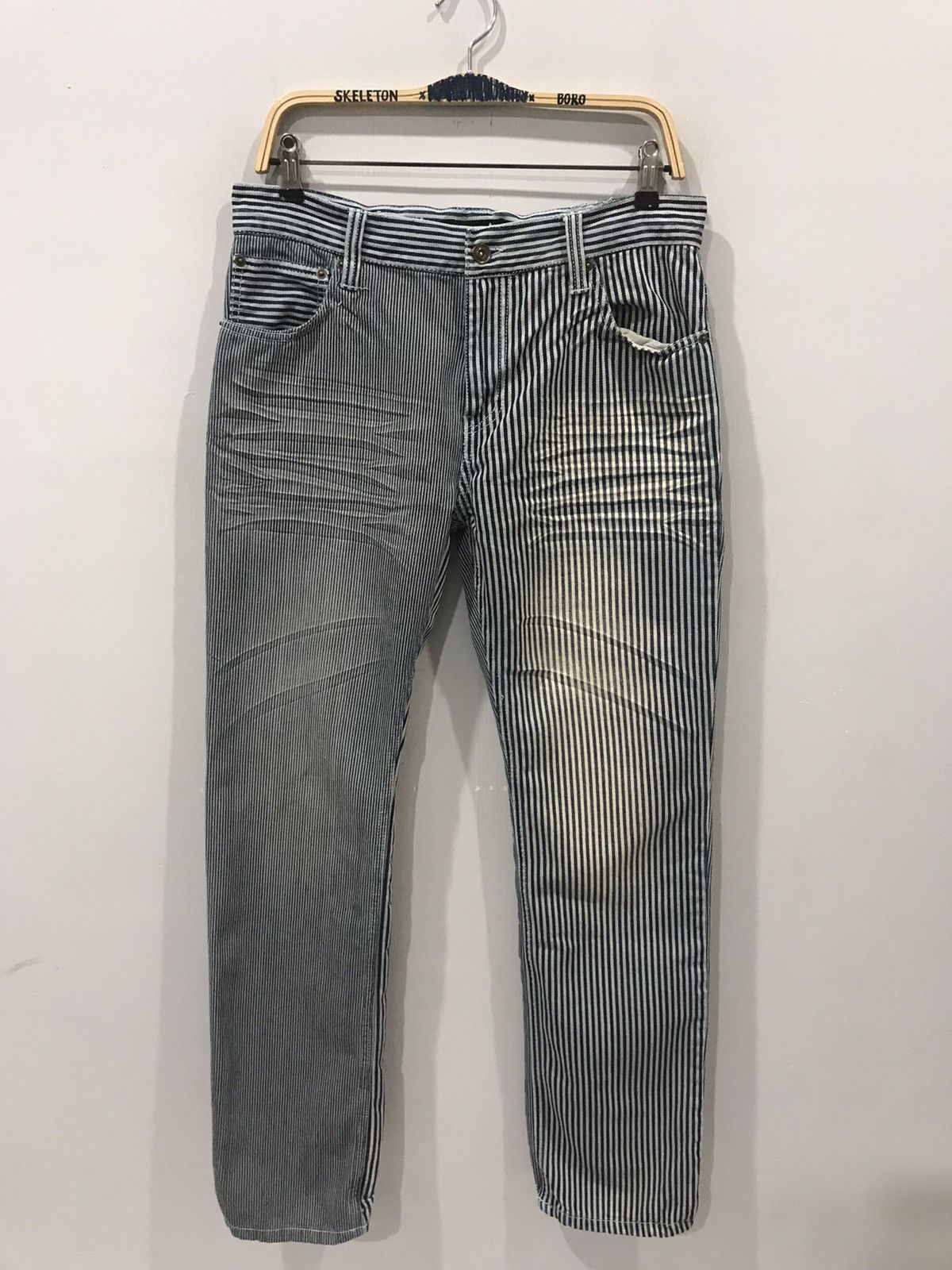 Japanese Brand Rare Jungle Storm Japan Liberty X Hickory Multitones Pant Size US 32 / EU 48 - 1 Thumbnail