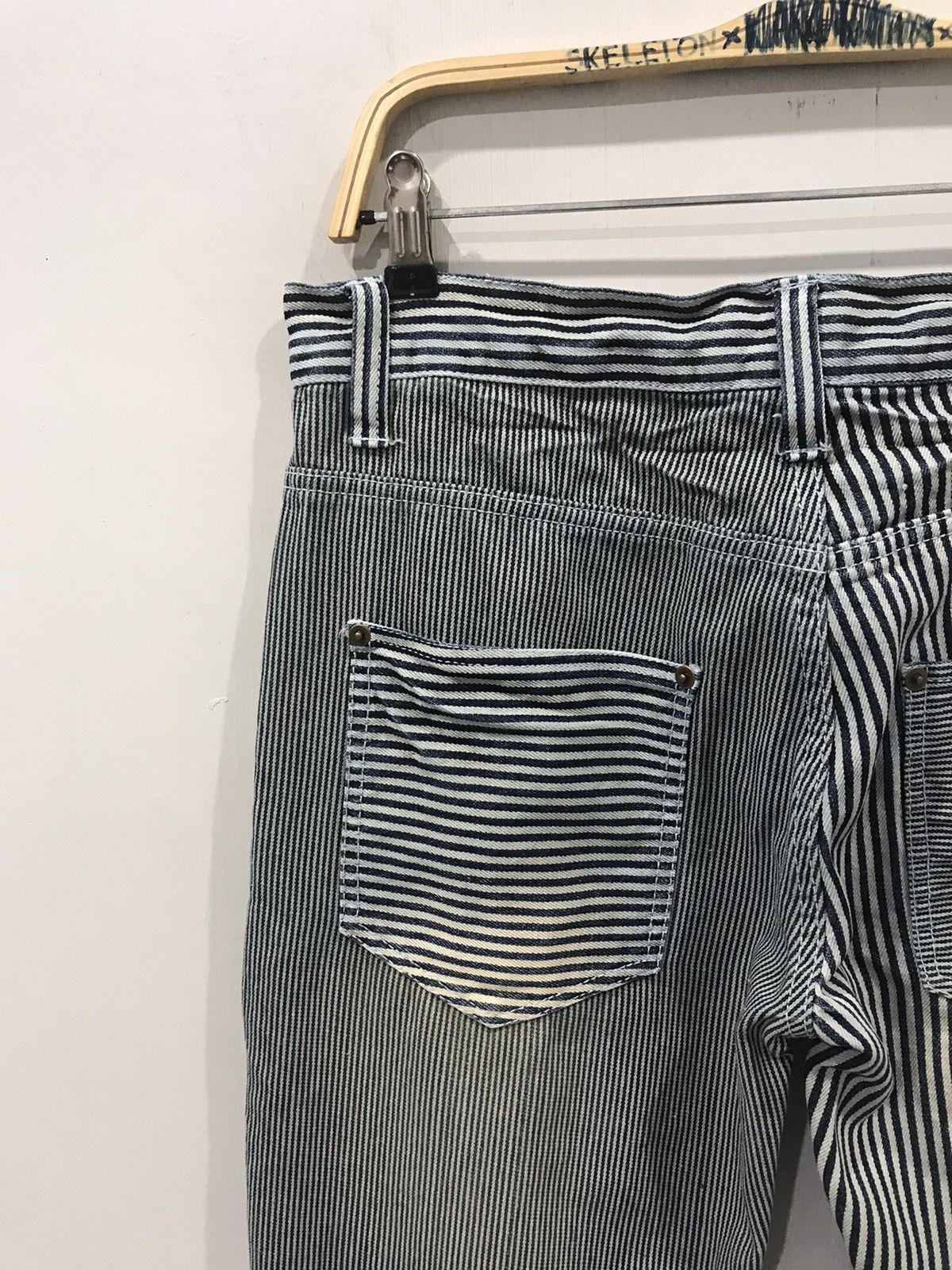 Japanese Brand Rare Jungle Storm Japan Liberty X Hickory Multitones Pant Size US 32 / EU 48 - 10 Thumbnail
