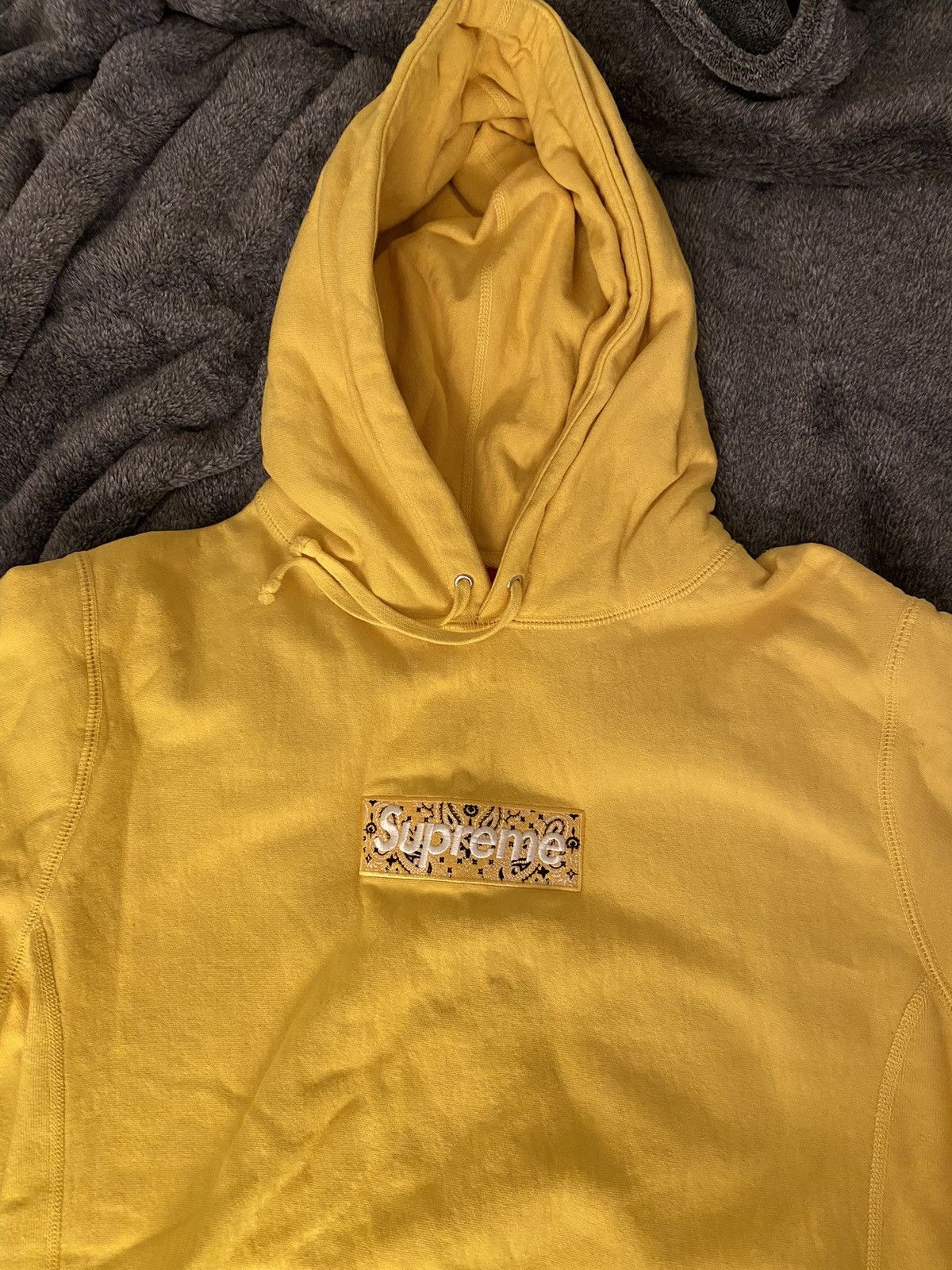 Supreme Bandana Box Logo Hoodie Size US L / EU 52-54 / 3 - 1 Thumbnail