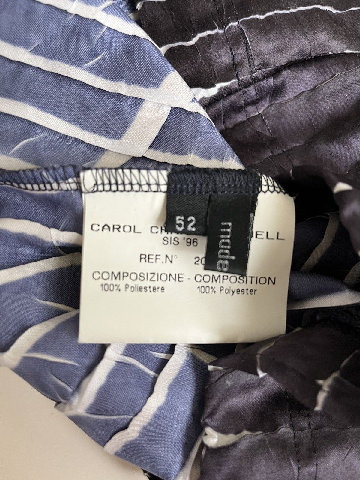 Carol Christian Poell Carol Christian Poell S/S Pleated Tee XS Spring 1996 Size US XS / EU 42 / 0 - 13 Thumbnail