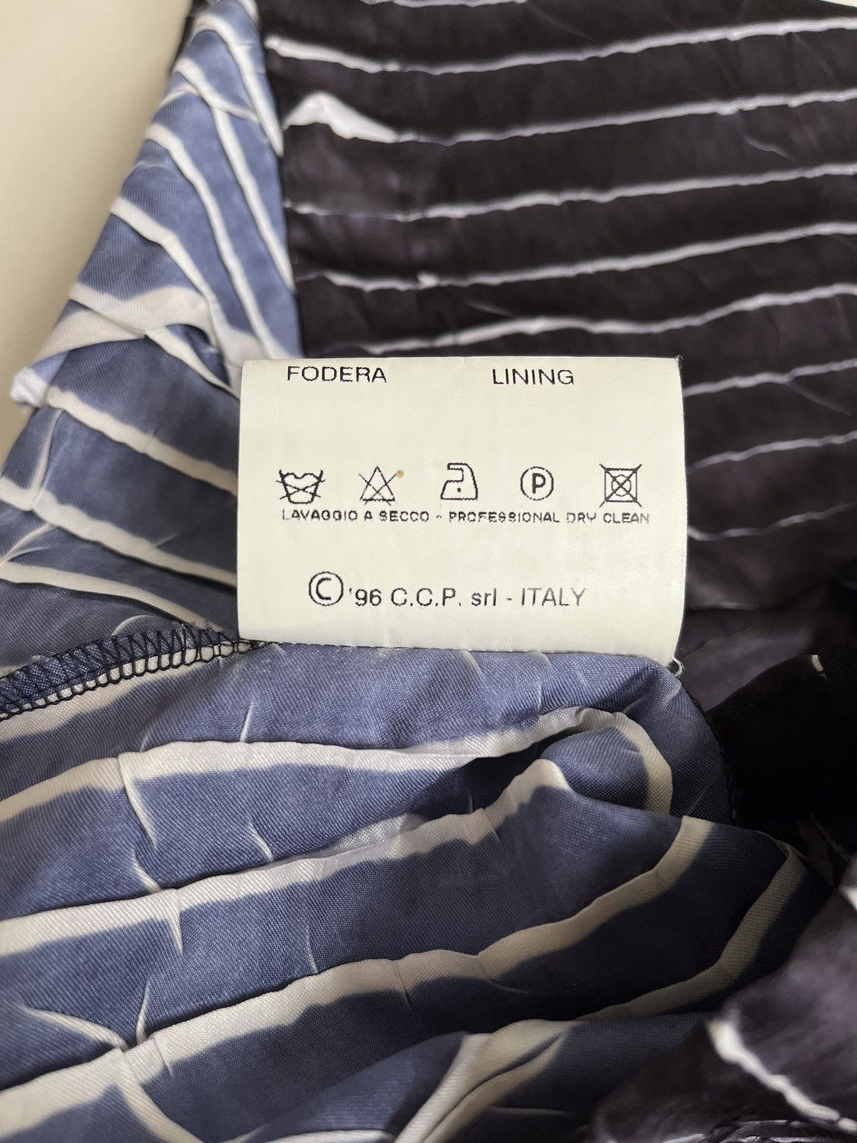 Carol Christian Poell Carol Christian Poell S/S Pleated Tee XS Spring 1996 Size US XS / EU 42 / 0 - 16 Thumbnail