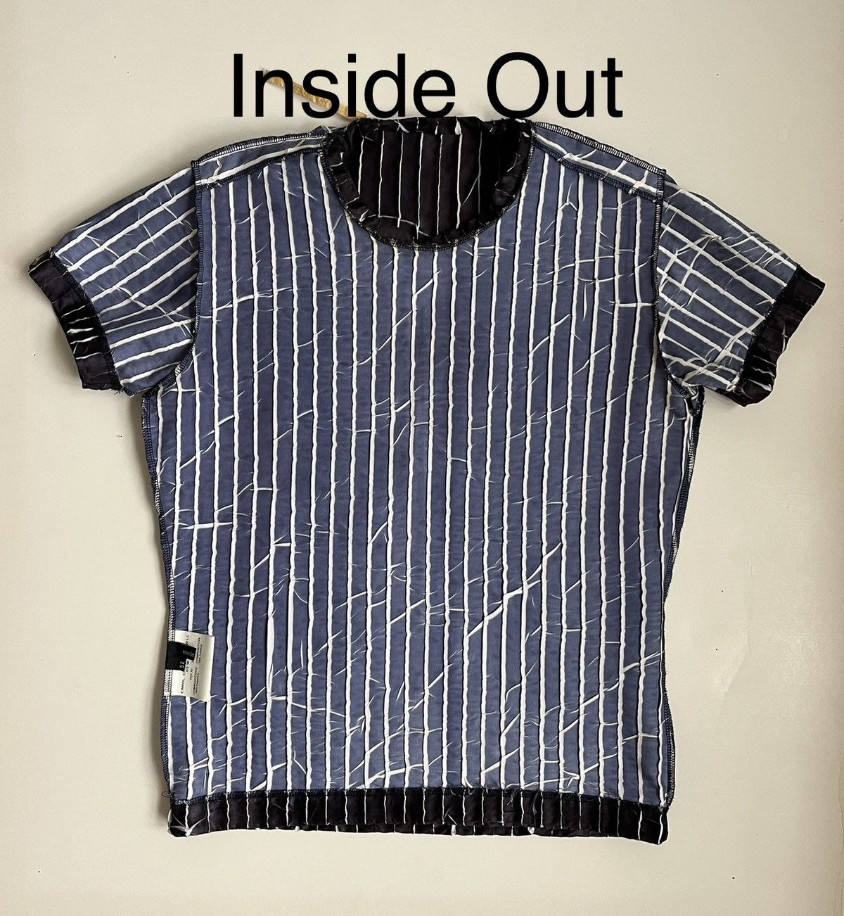 Carol Christian Poell Carol Christian Poell S/S Pleated Tee XS Spring 1996 Size US XS / EU 42 / 0 - 5 Thumbnail