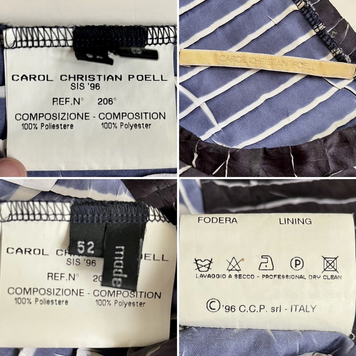 Carol Christian Poell Carol Christian Poell S/S Pleated Tee XS Spring 1996 Size US XS / EU 42 / 0 - 12 Thumbnail