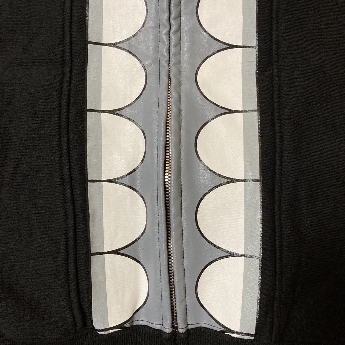 Bape × Kaws BAPE× kaws CHOMPERS full zip hoodie black Size US M / EU 48-50 / 2 - 4 Thumbnail