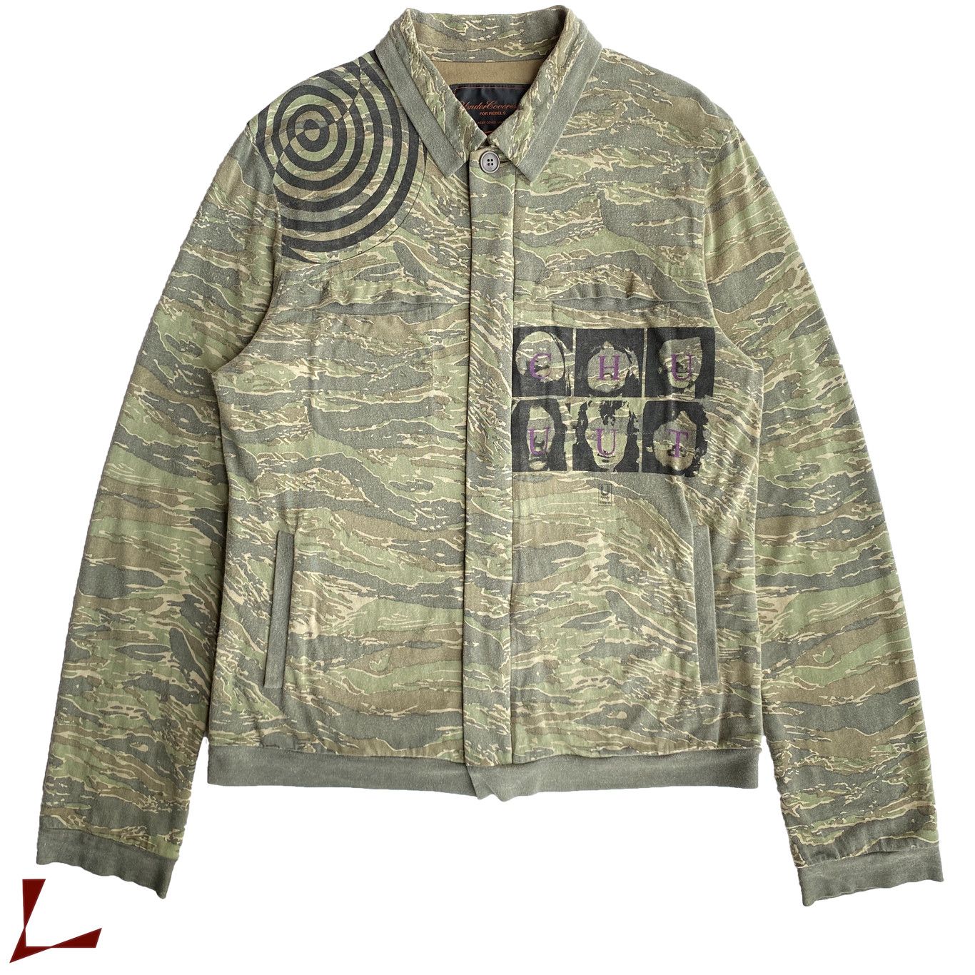 06 Undercover Hybrid Tiger Camo Zip Jacket | neverlandsupply