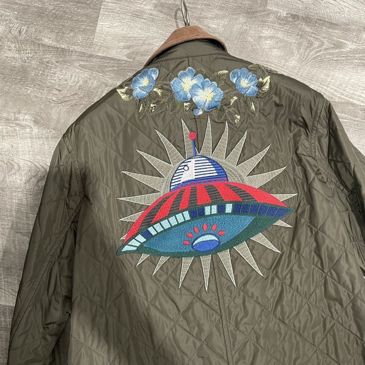 Gucci UFO quilted jacket final drop Grailed