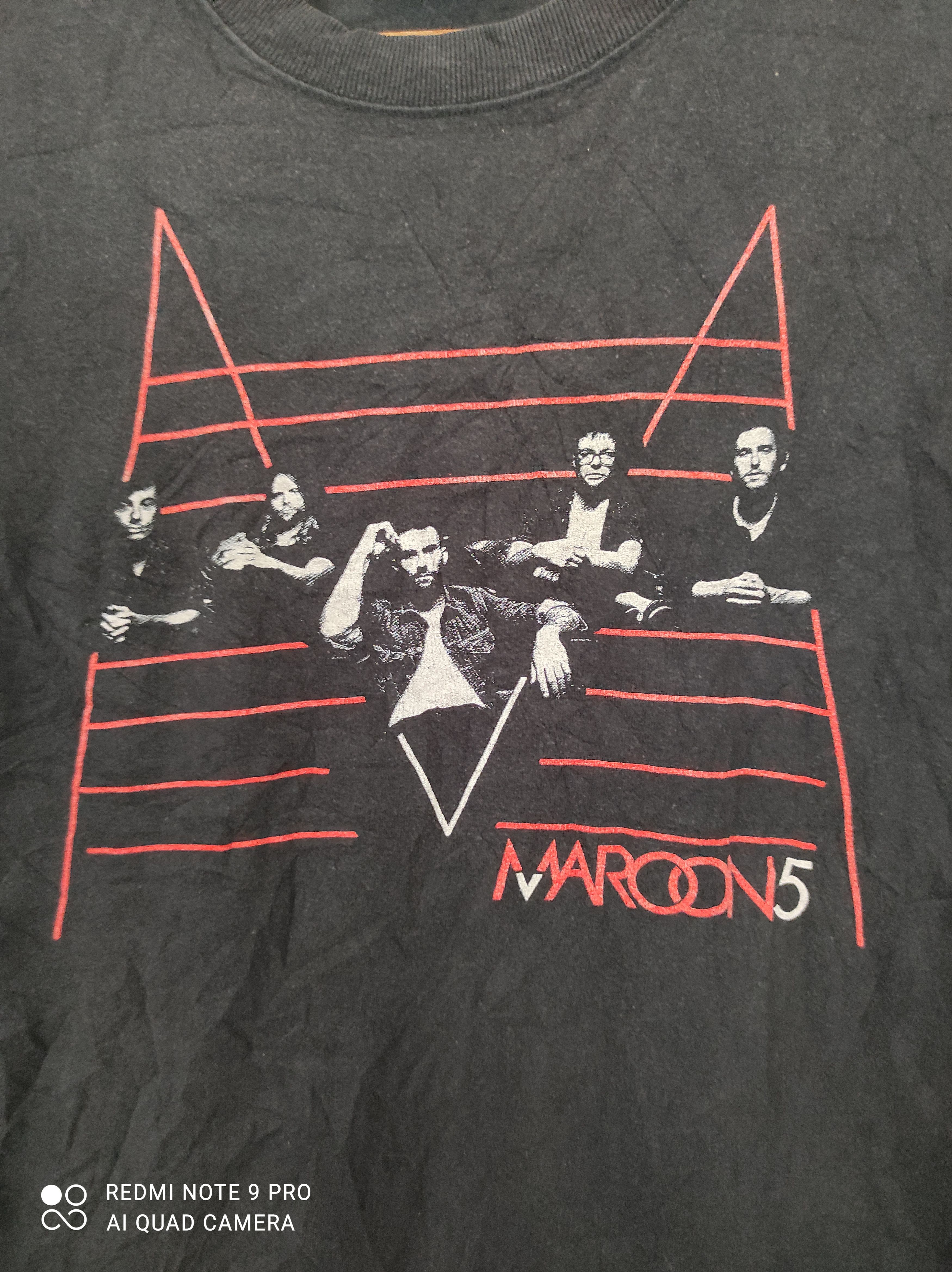 Band Tees Maroon 5 T Shirt Tour 2011 Size US S / EU 44-46 / 1 - 3 Thumbnail