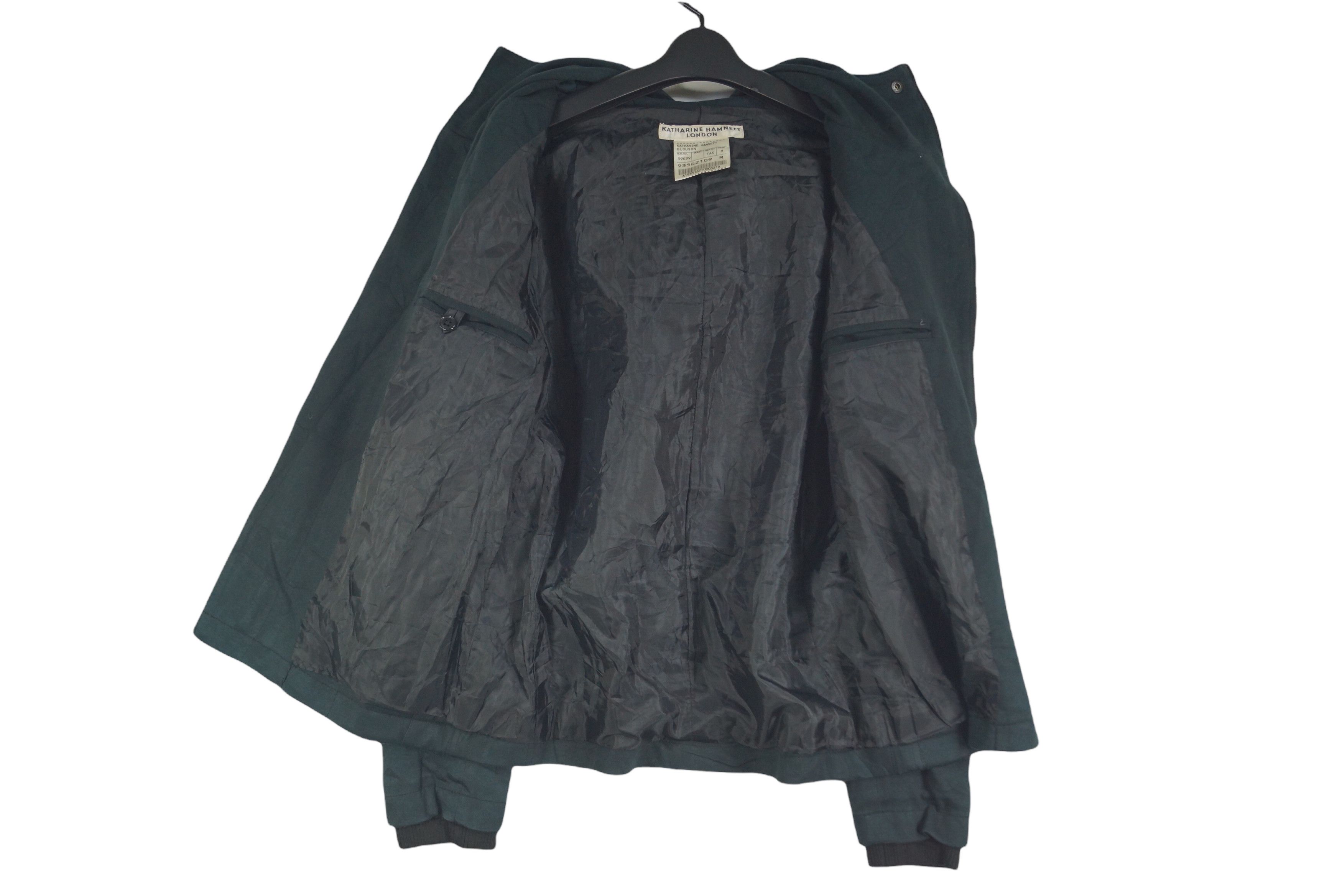 トップス KATHARINE HAMNETT LONDON zip hoodie Katharine Hamnett London Rare!! Zipper Hoodie Katharine