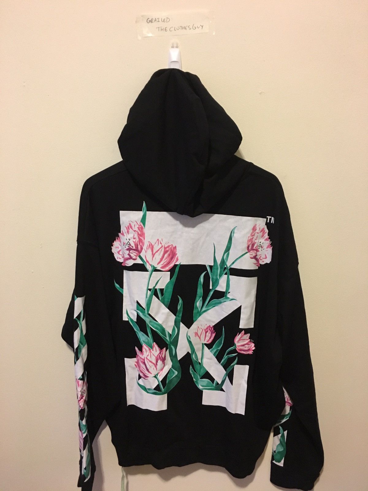 Off white tulip hoodie online