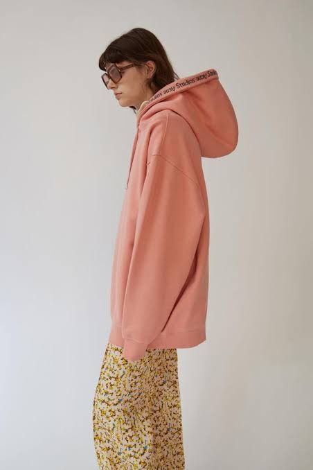 Yala Cotton Fleece Sweatshirt by Acne Studios- La Garçonne