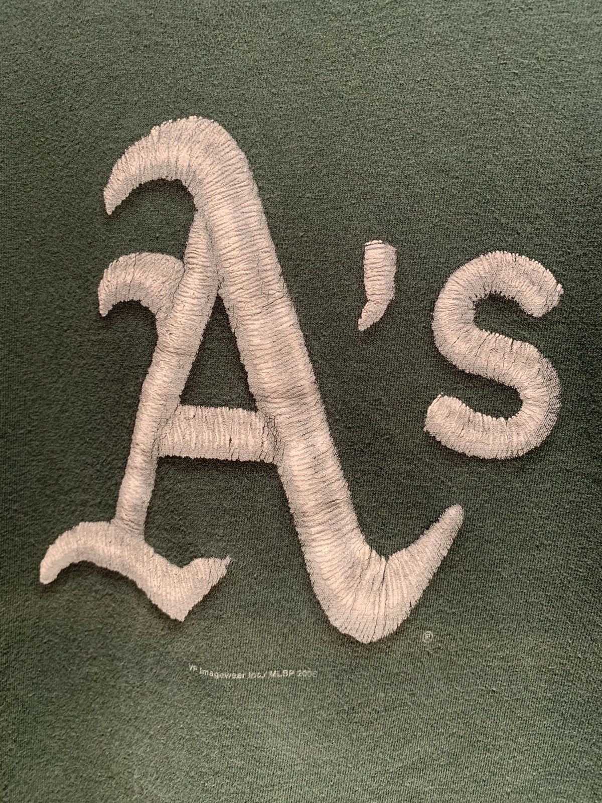 Lee × MLB × Vintage *RARE* Vintage 2000 Oakland A’s Lee Sport MLB T-Shirt - L/XL Size US XL / EU 56 / 4 - 2 Thumbnail
