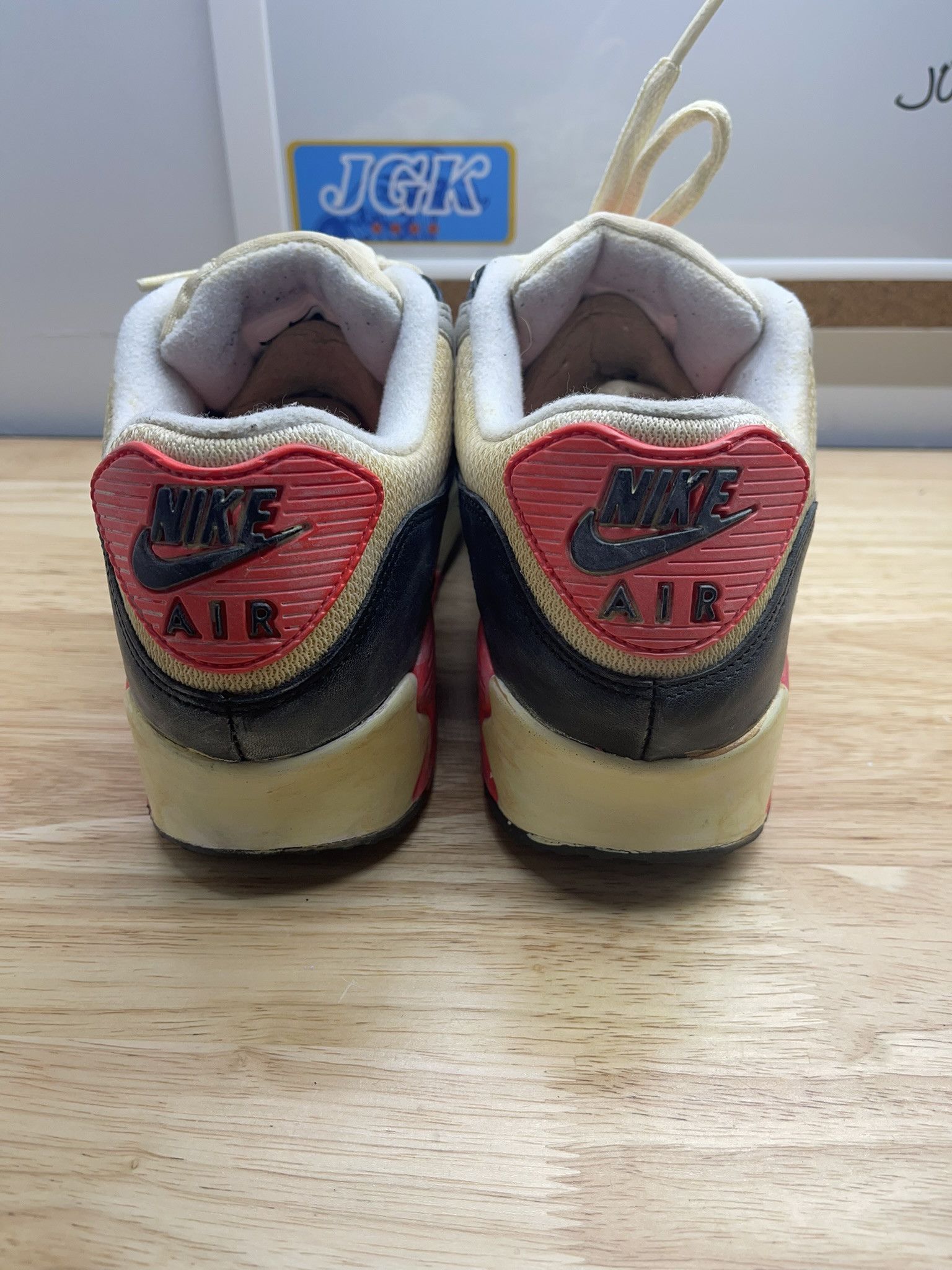 Nike × Vintage NIKE AIR MAX 90 INFRARED VINTAGE STYLE SZ 9.5 Size US 9.5 / EU 42-43 - 2 Thumbnail