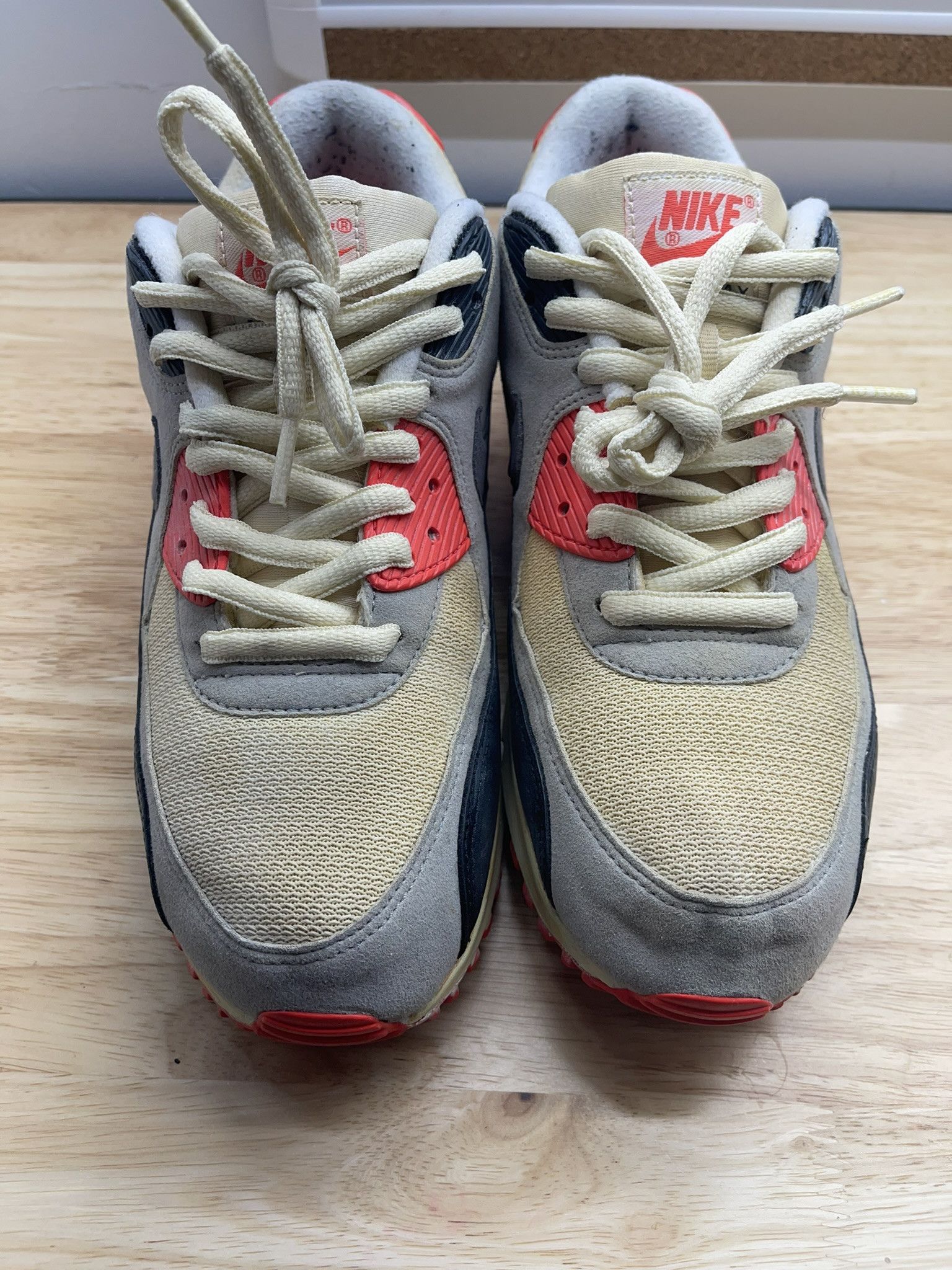 Nike × Vintage NIKE AIR MAX 90 INFRARED VINTAGE STYLE SZ 9.5 Size US 9.5 / EU 42-43 - 4 Thumbnail