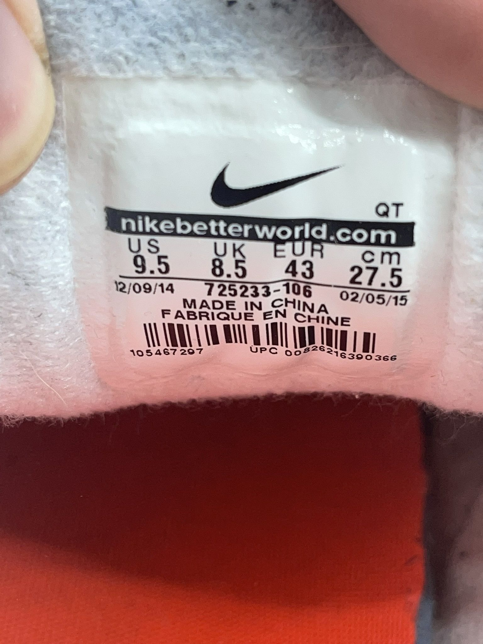 Nike × Vintage NIKE AIR MAX 90 INFRARED VINTAGE STYLE SZ 9.5 Size US 9.5 / EU 42-43 - 6 Thumbnail