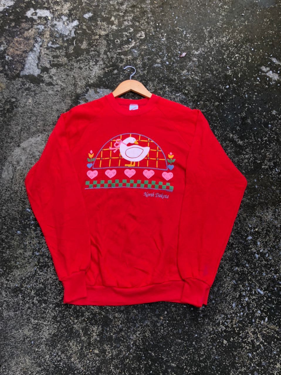 Jerzees × Vintage Vintage 80s Gopher North Dakota Sweatshirt Size US M / EU 48-50 / 2 - 1 Thumbnail