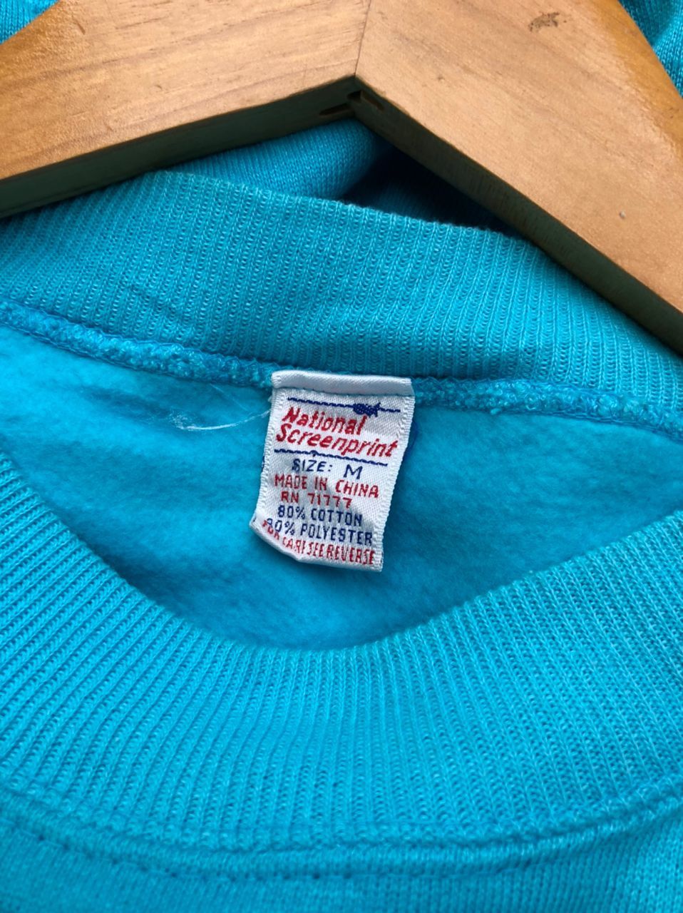 Vintage National Screenprint Sportswear Sweatshirt Size US M / EU 48-50 / 2 - 5 Thumbnail