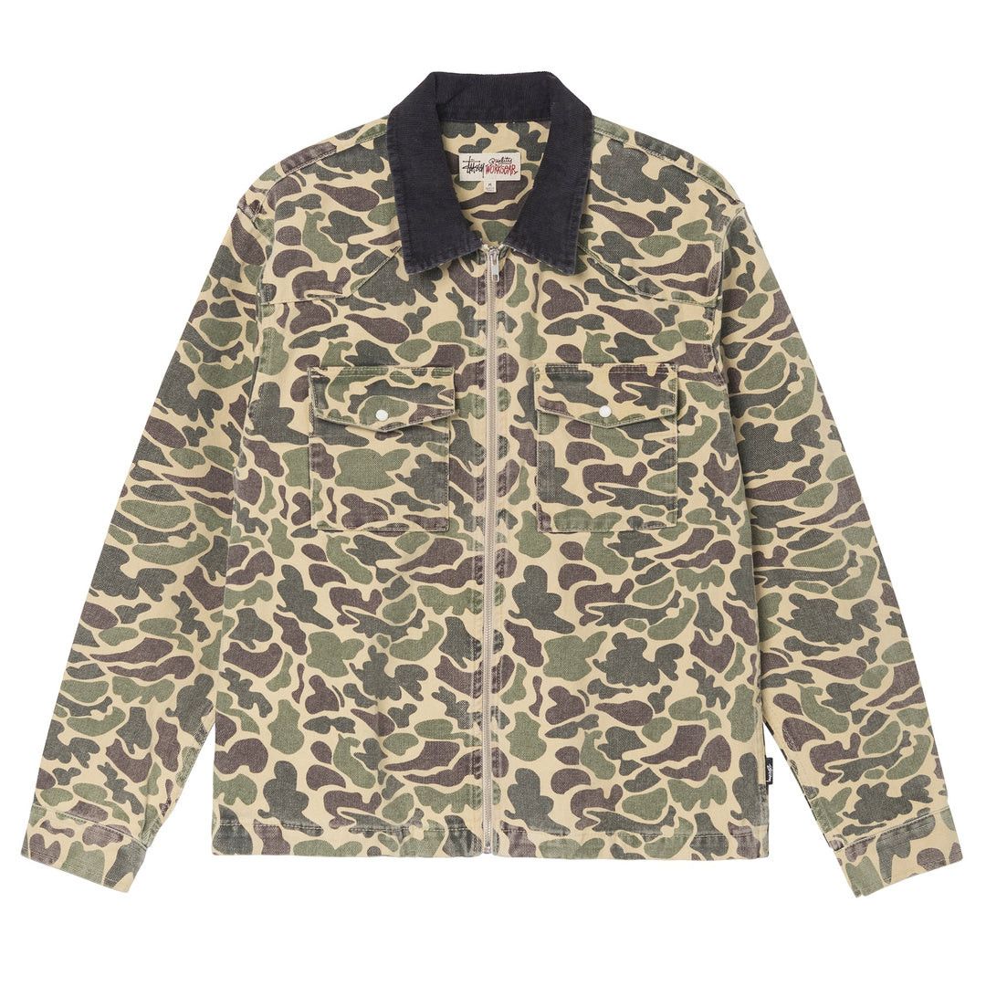 Stussy STUSSY CANVAS DOUBLE BREASTED JACKET | Grailed