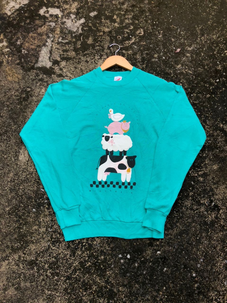 Jerzees × Vintage Vintage 80s Gopher Animals Cartoon Size US S / EU 44-46 / 1 - 1 Thumbnail