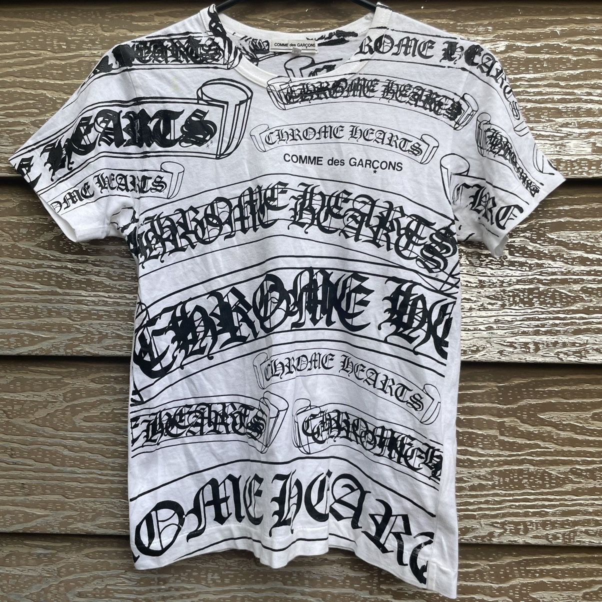 CHROME HEARTS comme des garcons tシャツ　XXL