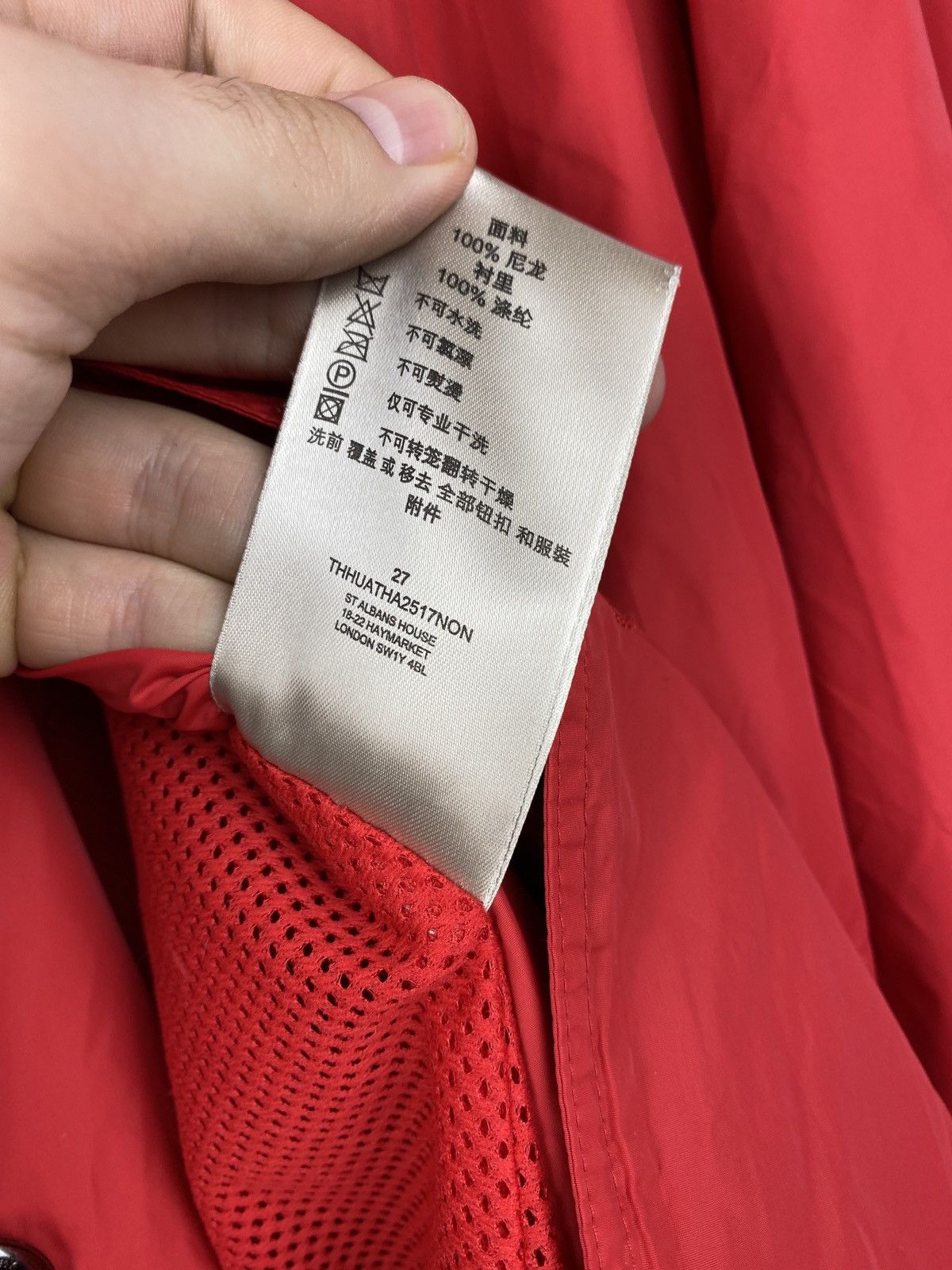 Burberry Burberry Trench Coat red Size US XS / EU 42 / 0 - 7 Thumbnail