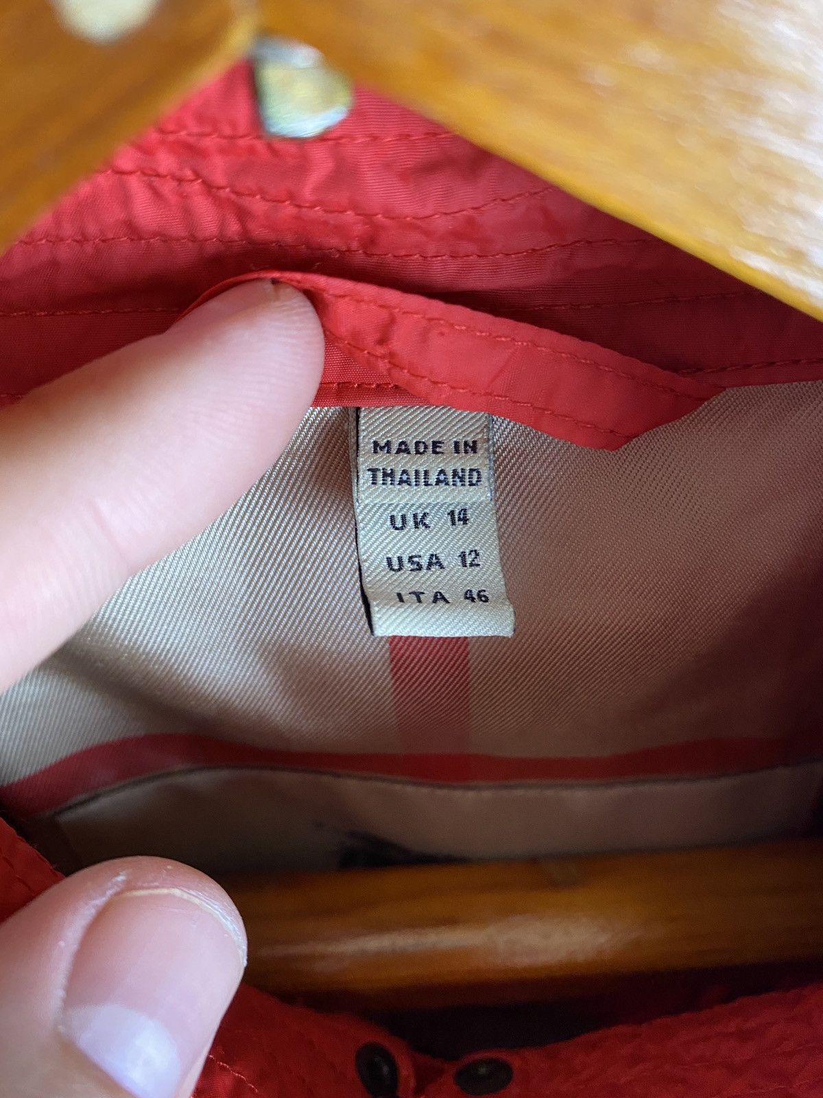 Burberry Burberry Trench Coat red Size US XS / EU 42 / 0 - 3 Thumbnail