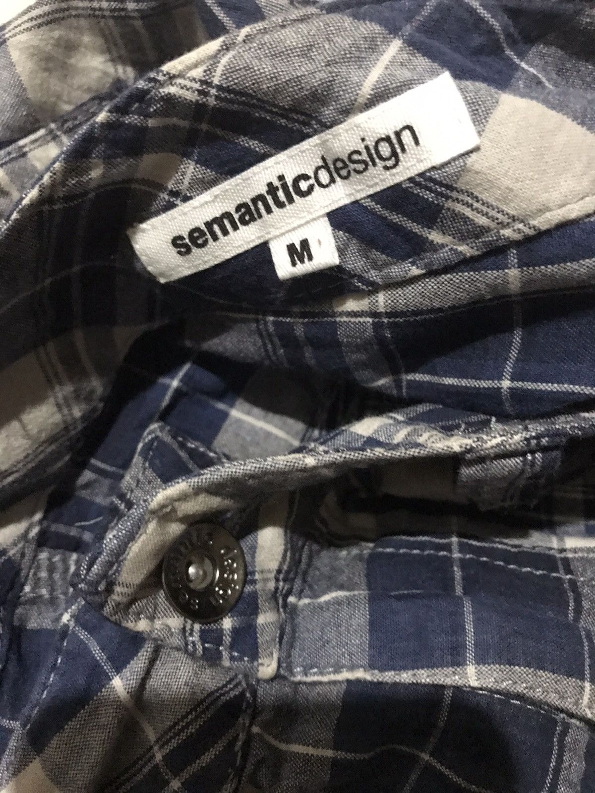 Designer × If Six Was Nine × semanticdesign Vintage Semantic design Tartan Short Pant Size US 30 / EU 46 - 6 Thumbnail