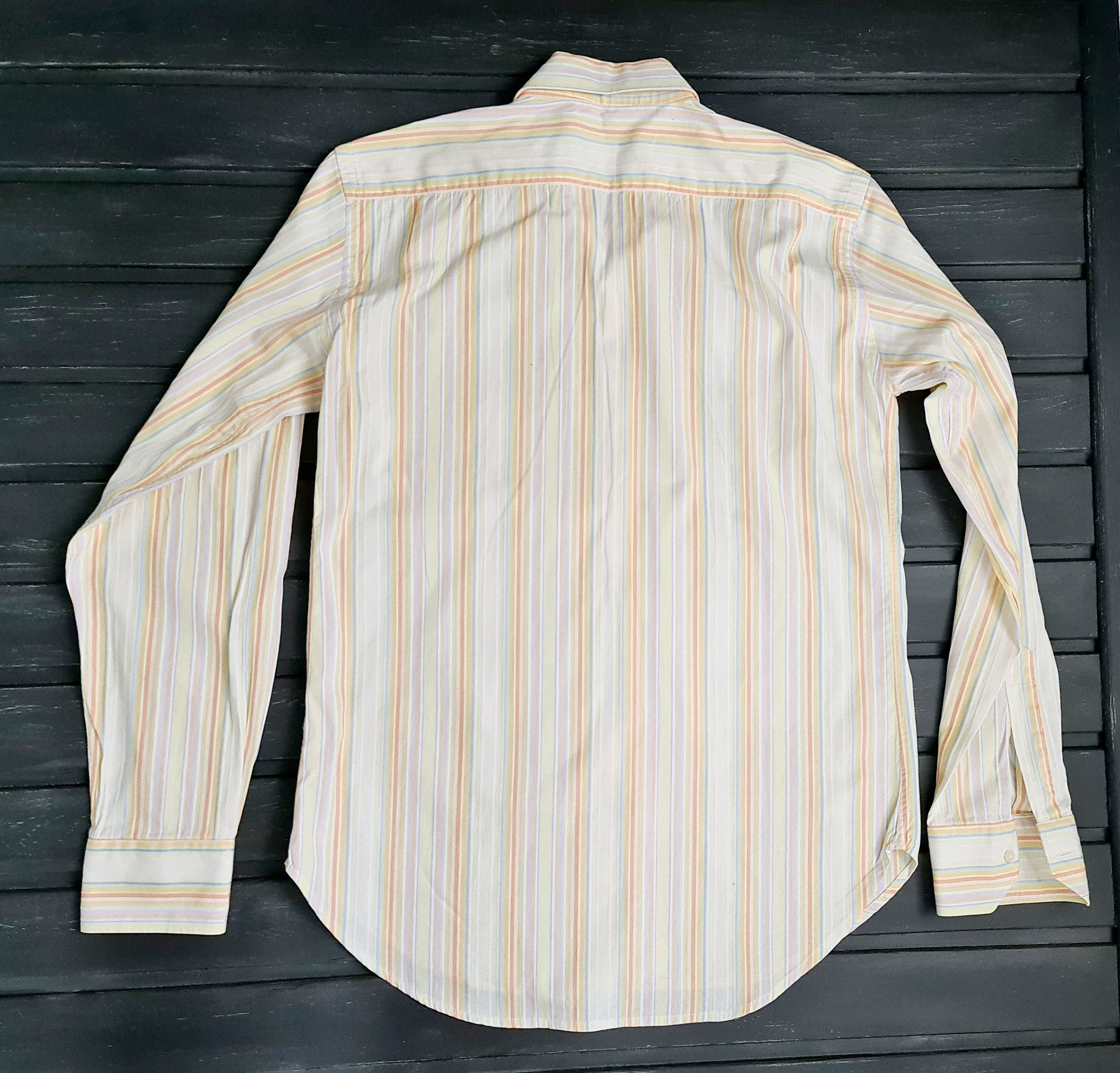 Etro Etro Milano Multi Color Striped Shirt size 40 Size US XXS / EU 40 - 3 Thumbnail