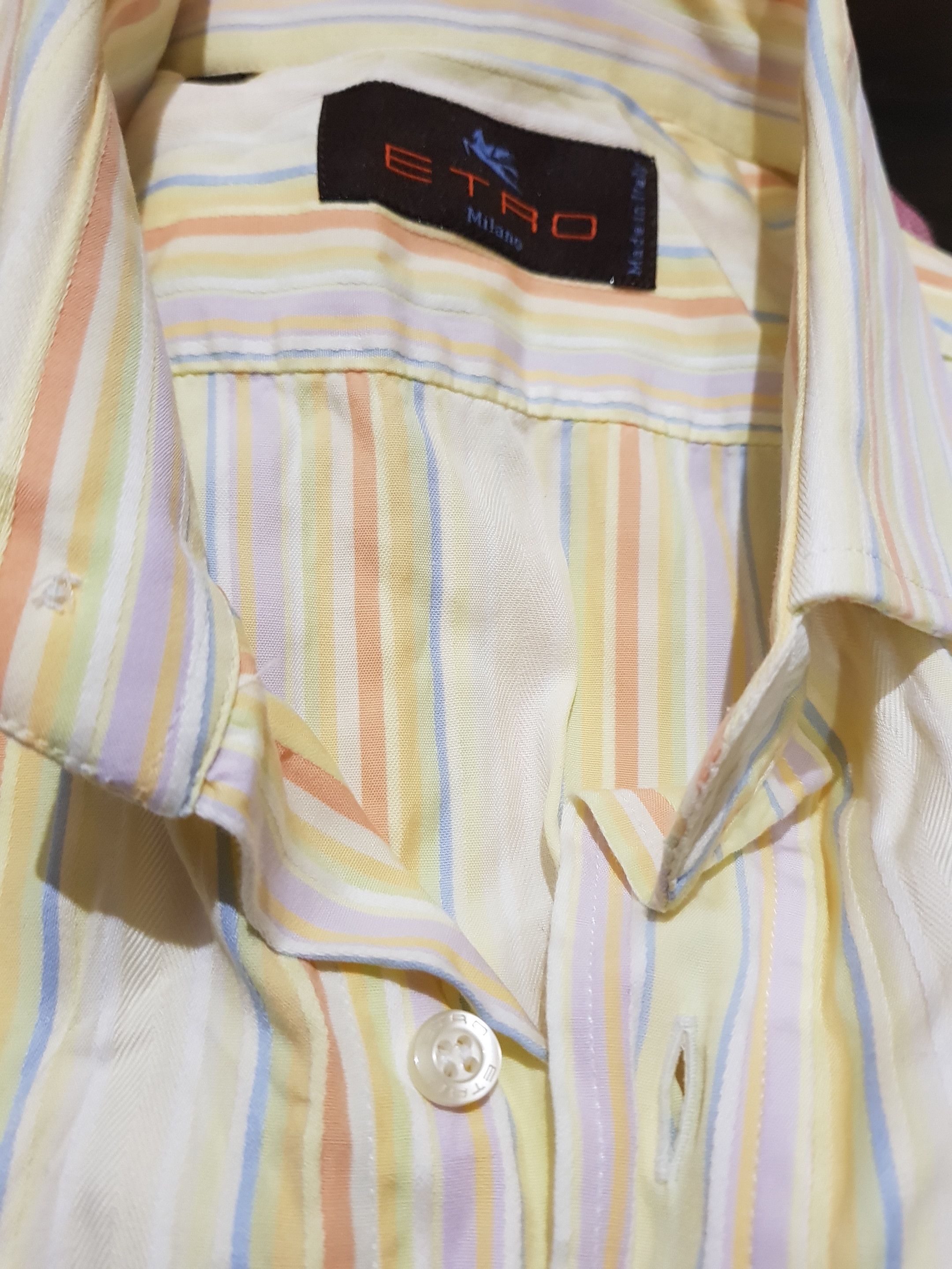 Etro Etro Milano Multi Color Striped Shirt size 40 Size US XXS / EU 40 - 8 Thumbnail