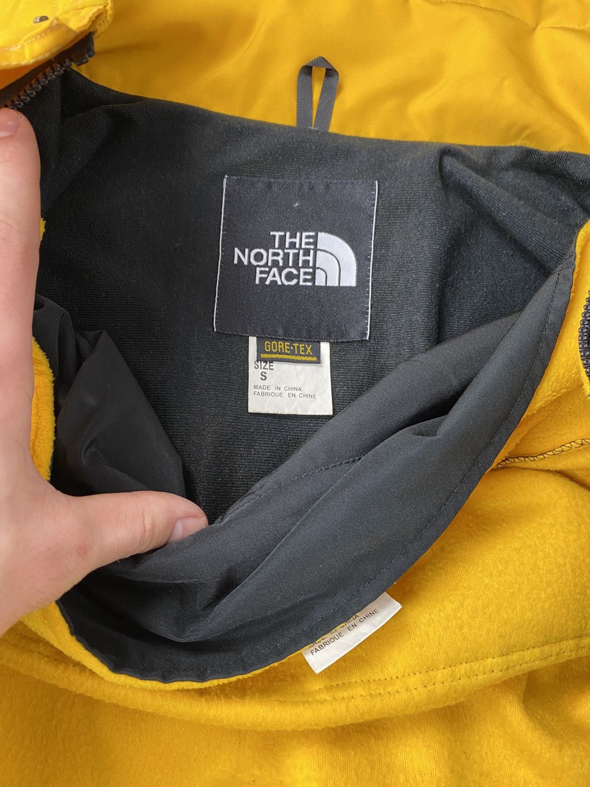 Goretex The North Face Suit yellow jacket Small Size US S / EU 44-46 / 1 - 9 Thumbnail