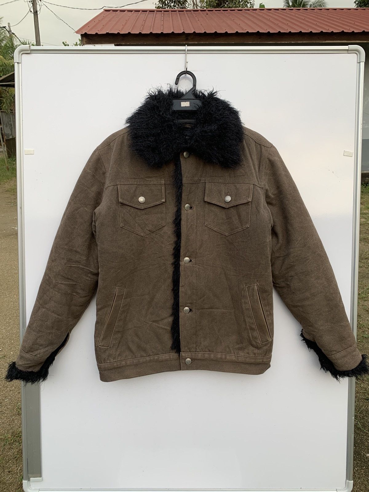 Katharine Hamnett London Katherine Hamnett London Fur Collar