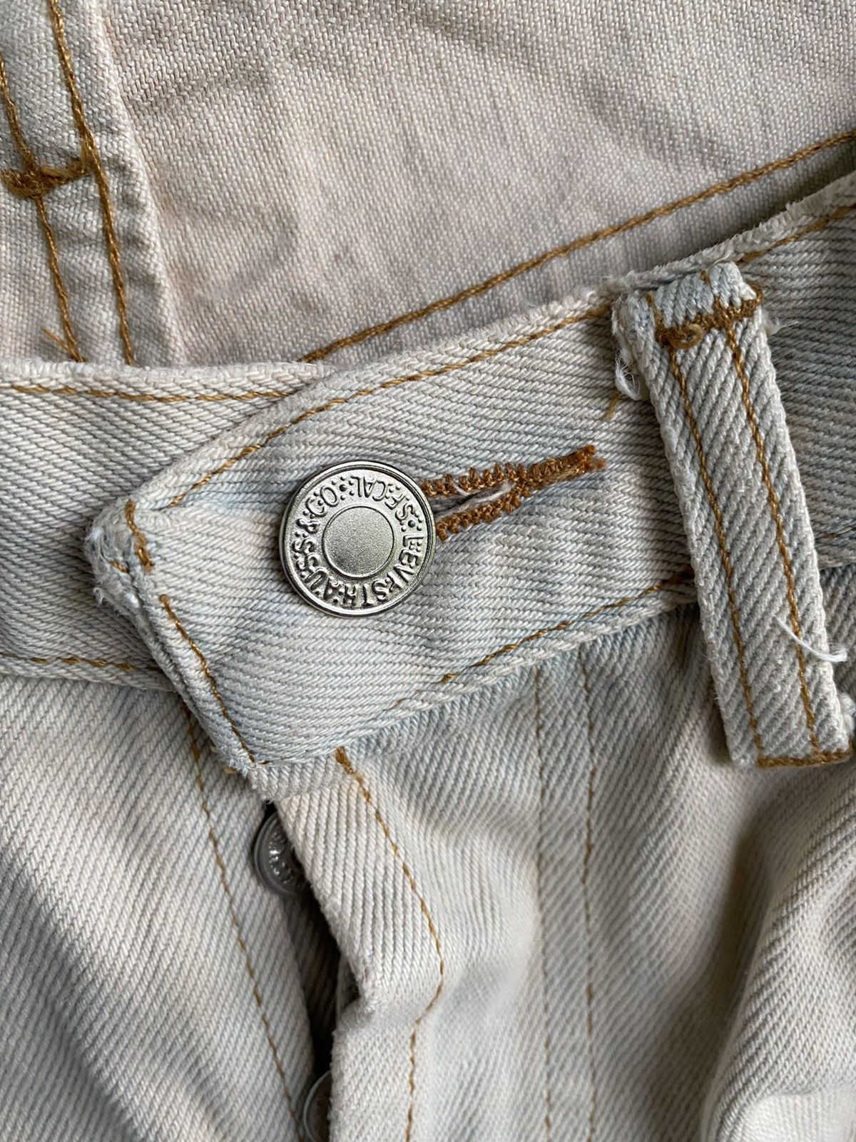 Levi's VINTAGE LEVIS 501 CUSTOM JEANS Size US 30 / EU 46 - 4 Thumbnail