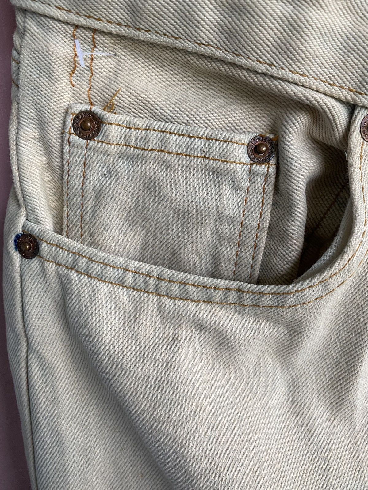 Levi's VINTAGE LEVIS 501 CUSTOM JEANS Size US 30 / EU 46 - 5 Thumbnail