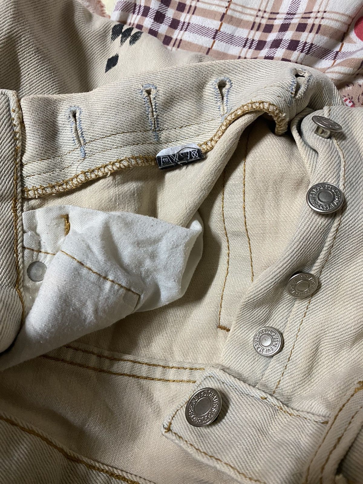 Levi's VINTAGE LEVIS 501 CUSTOM JEANS Size US 30 / EU 46 - 8 Thumbnail