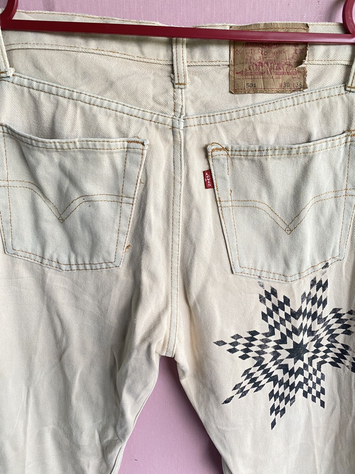 Levi's VINTAGE LEVIS 501 CUSTOM JEANS Size US 30 / EU 46 - 6 Thumbnail