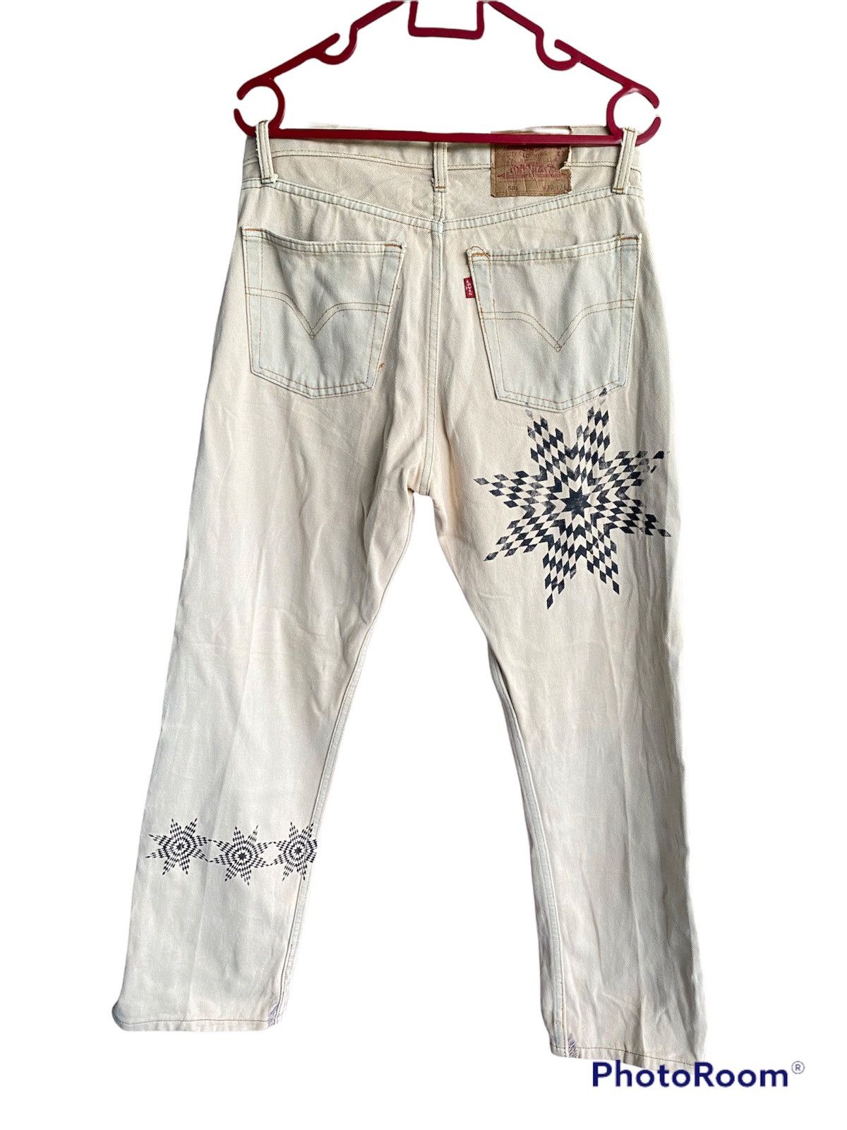 Levi's VINTAGE LEVIS 501 CUSTOM JEANS Size US 30 / EU 46 - 1 Thumbnail