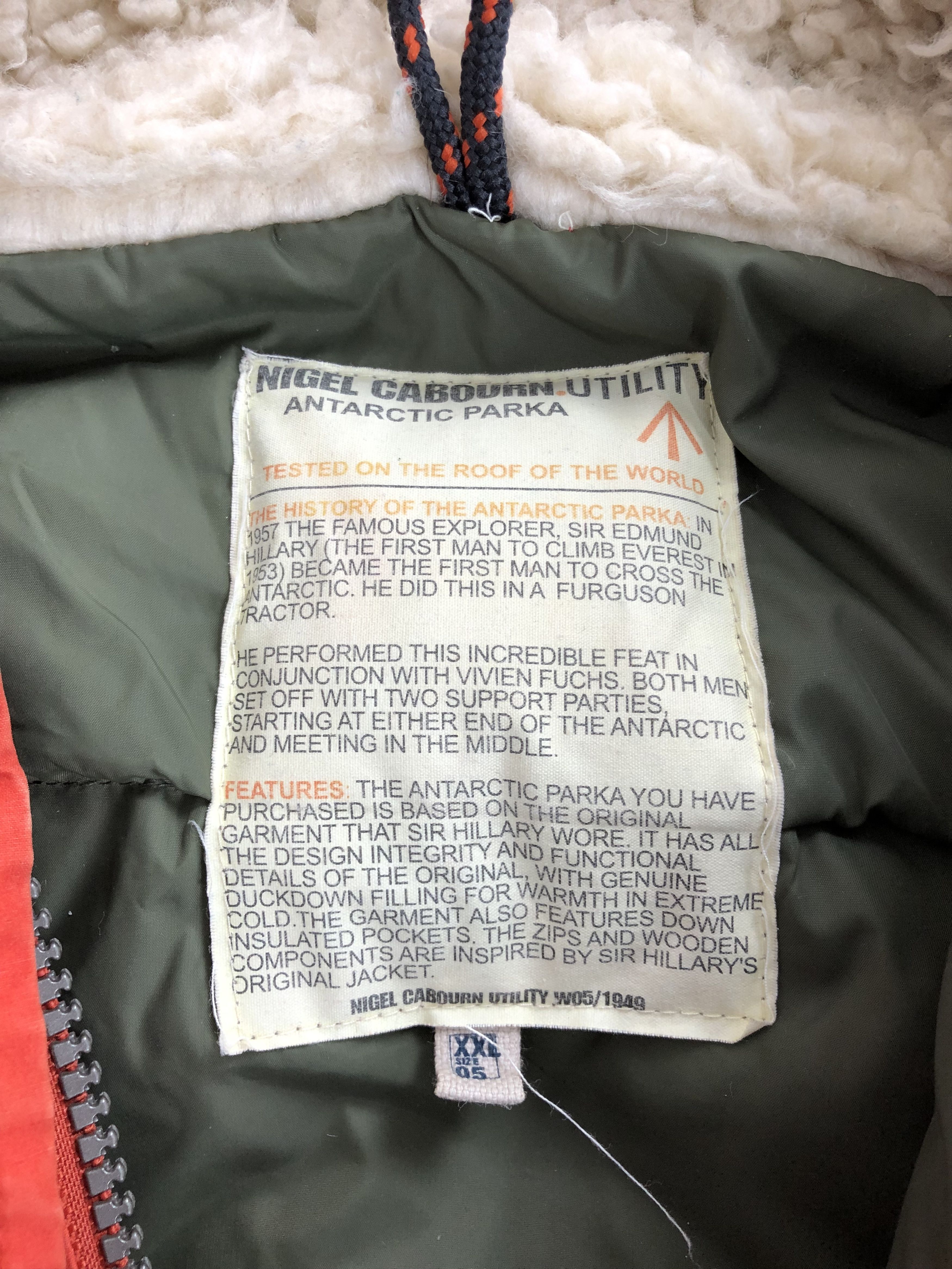 Nigel Cabourn Nigel Cabourn Utility Down Antarctic Parka Size US XXL / EU 58 / 5 - 21 Thumbnail