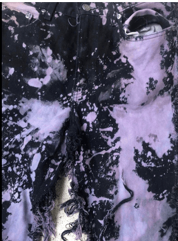 Other SlumxWeirdo “Messy La Fringe Denim Size US 34 / EU 50 - 3 Thumbnail