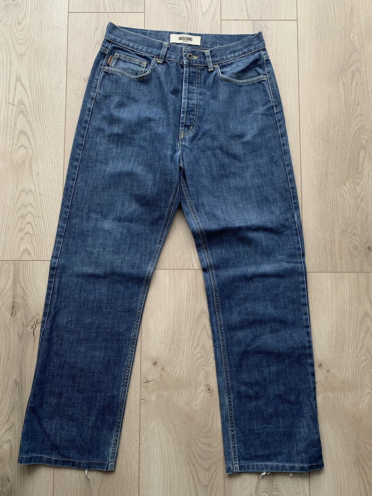Moschino Vintage Moschino dissetressed denim jeans Size US 32 / EU 48 - 7 Thumbnail