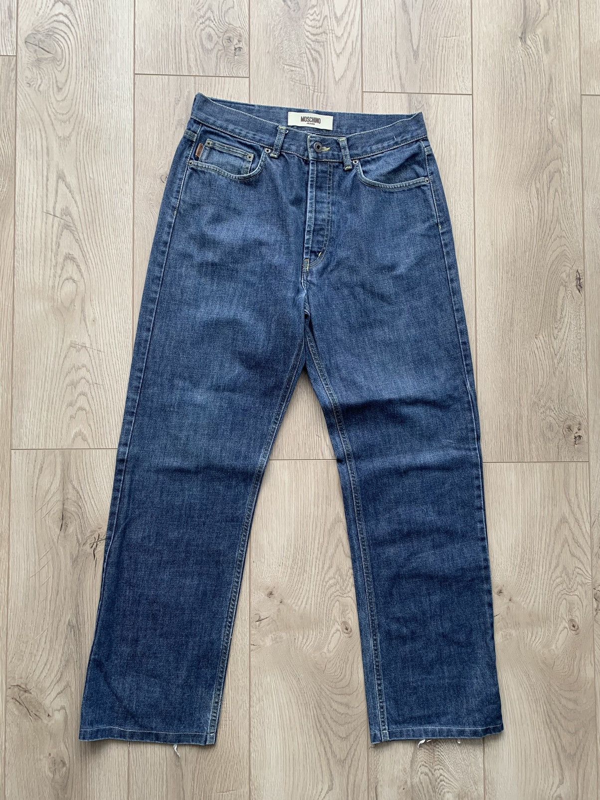Moschino Vintage Moschino dissetressed denim jeans Size US 32 / EU 48 - 6 Thumbnail