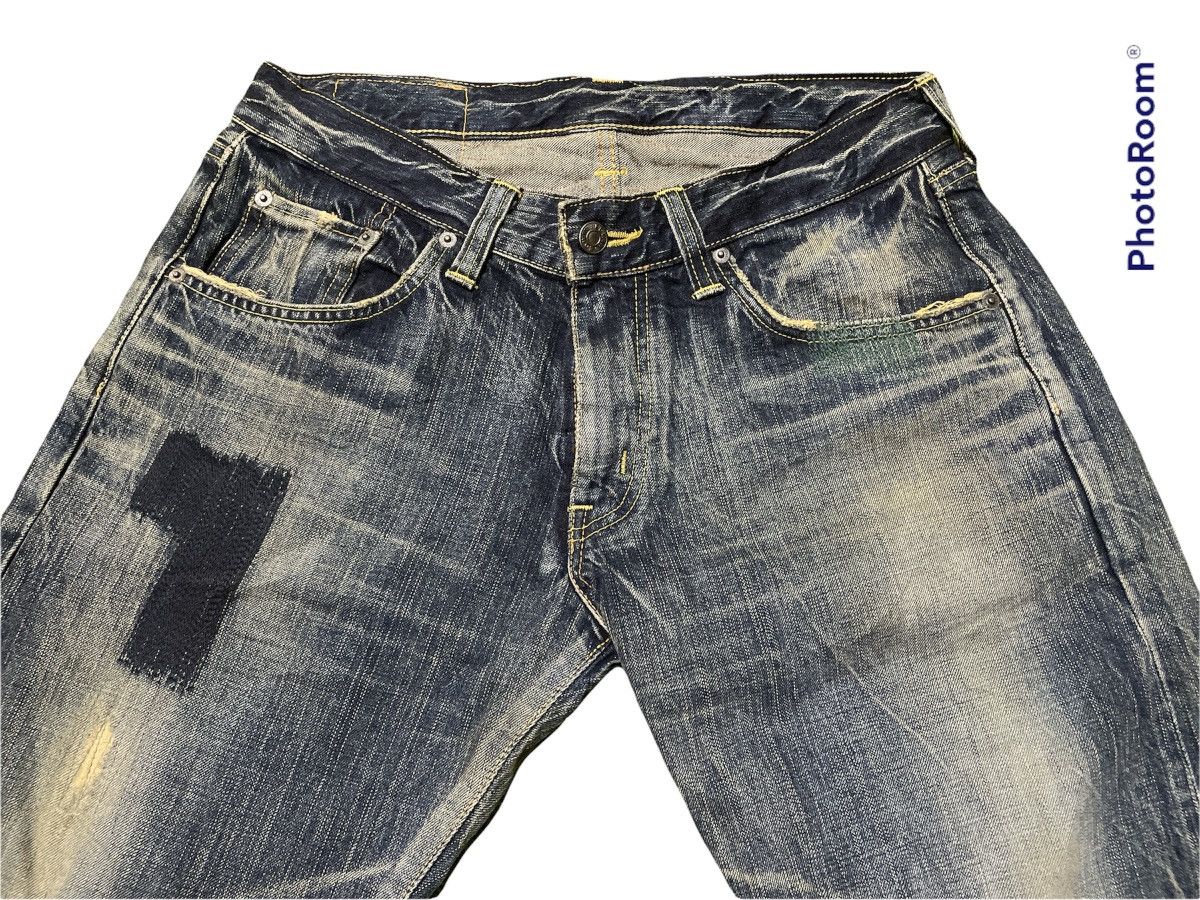 Edwin × Japanese Brand × Vintage Vintage Distressed Edwin 53503 Size US 32 / EU 48 - 3 Thumbnail