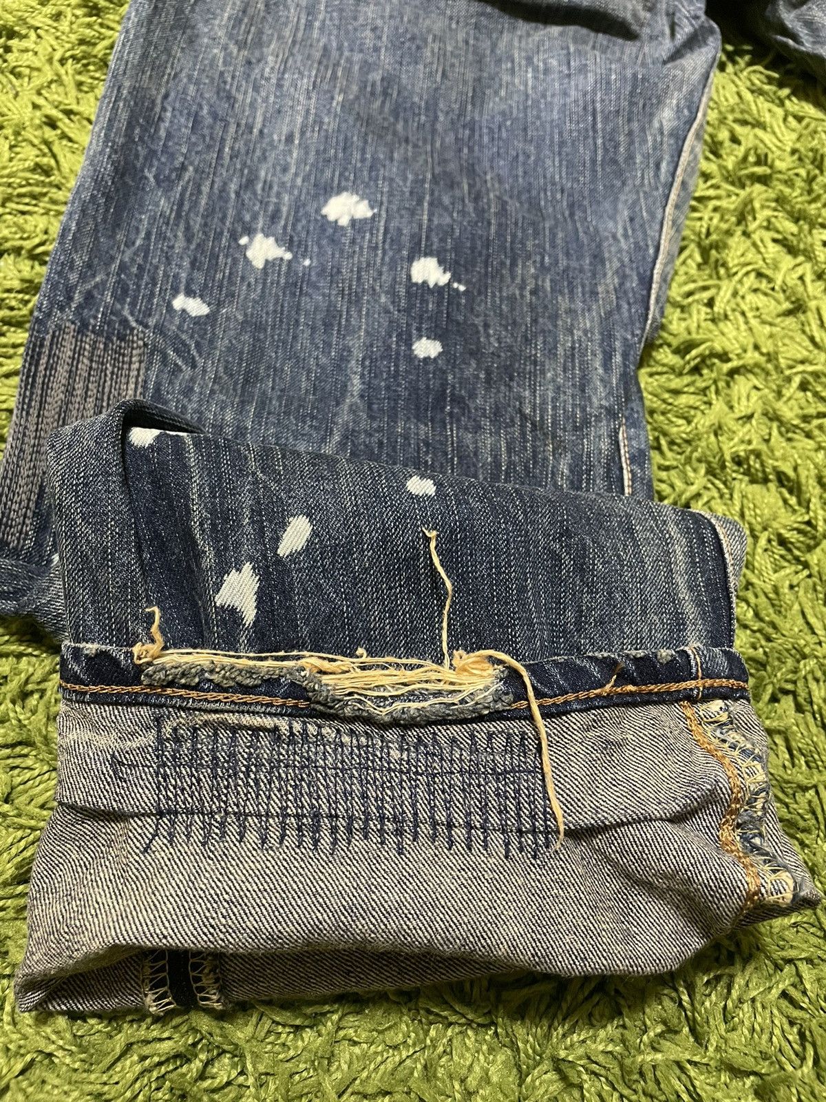 Edwin × Japanese Brand × Vintage Vintage Distressed Edwin 53503 Size US 32 / EU 48 - 8 Thumbnail
