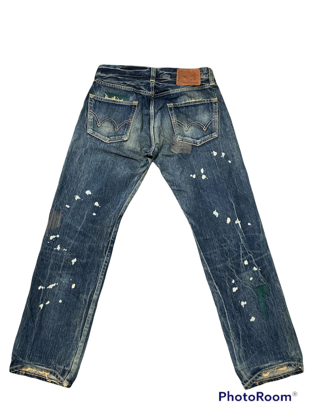 Edwin × Japanese Brand × Vintage Vintage Distressed Edwin 53503 Size US 32 / EU 48 - 2 Thumbnail