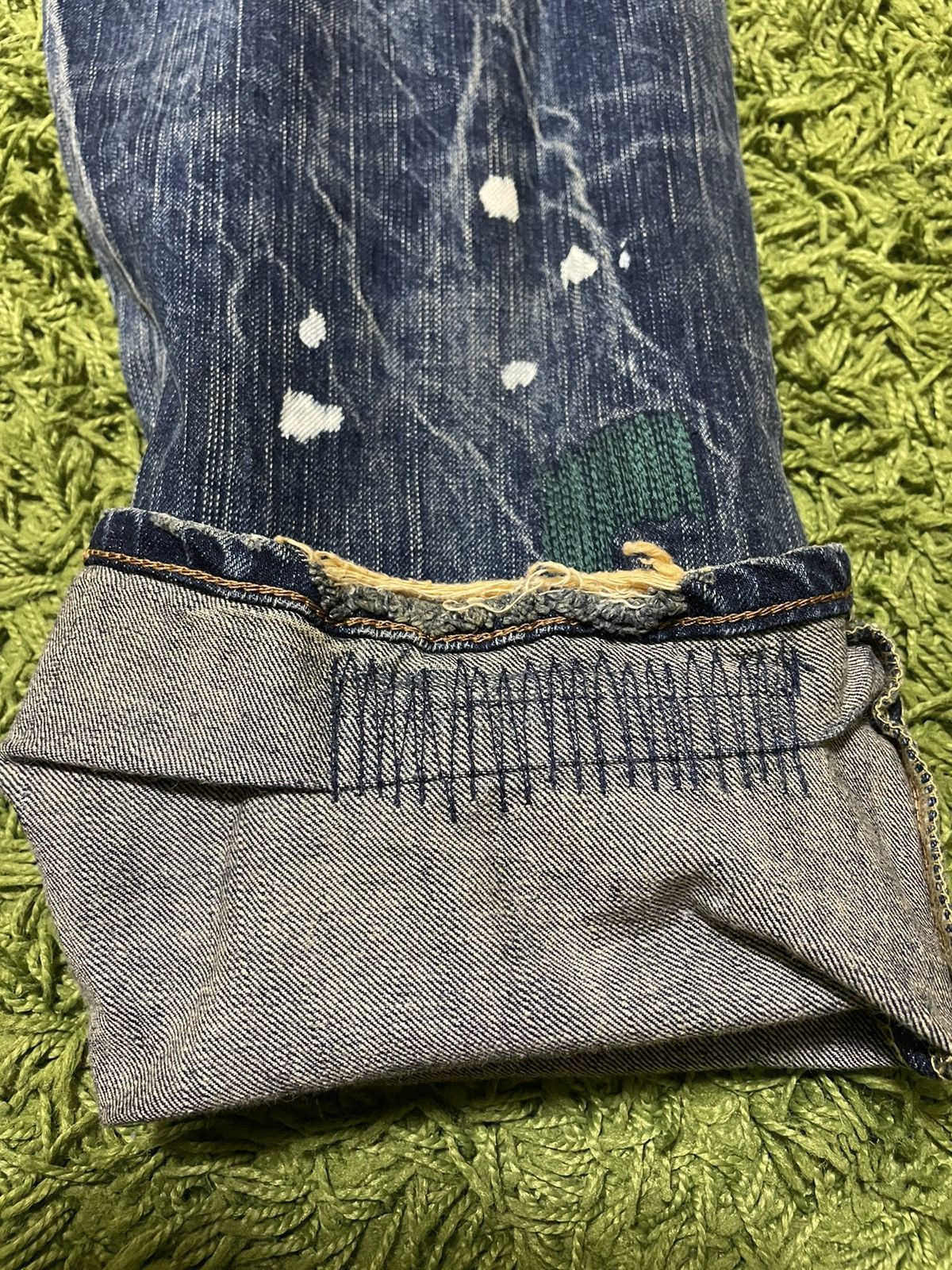 Edwin × Japanese Brand × Vintage Vintage Distressed Edwin 53503 Size US 32 / EU 48 - 7 Thumbnail
