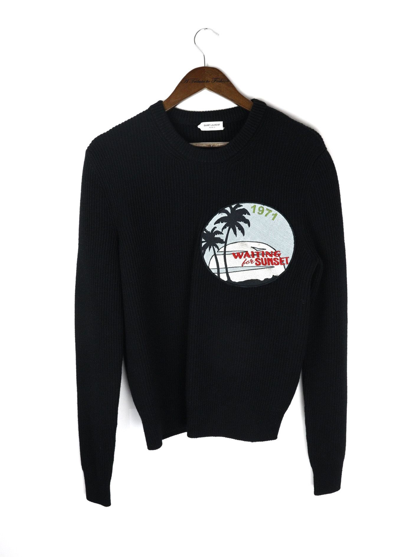 Saint laurent waiting for sunset online sweatshirt