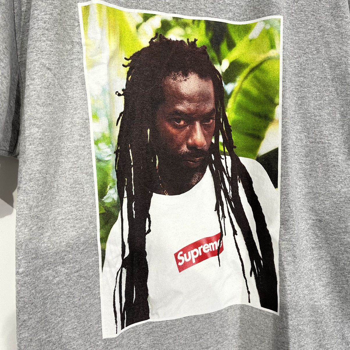 Supreme Supreme Buju Banton Tee Grey Size US L / EU 52-54 / 3 - 2 Thumbnail