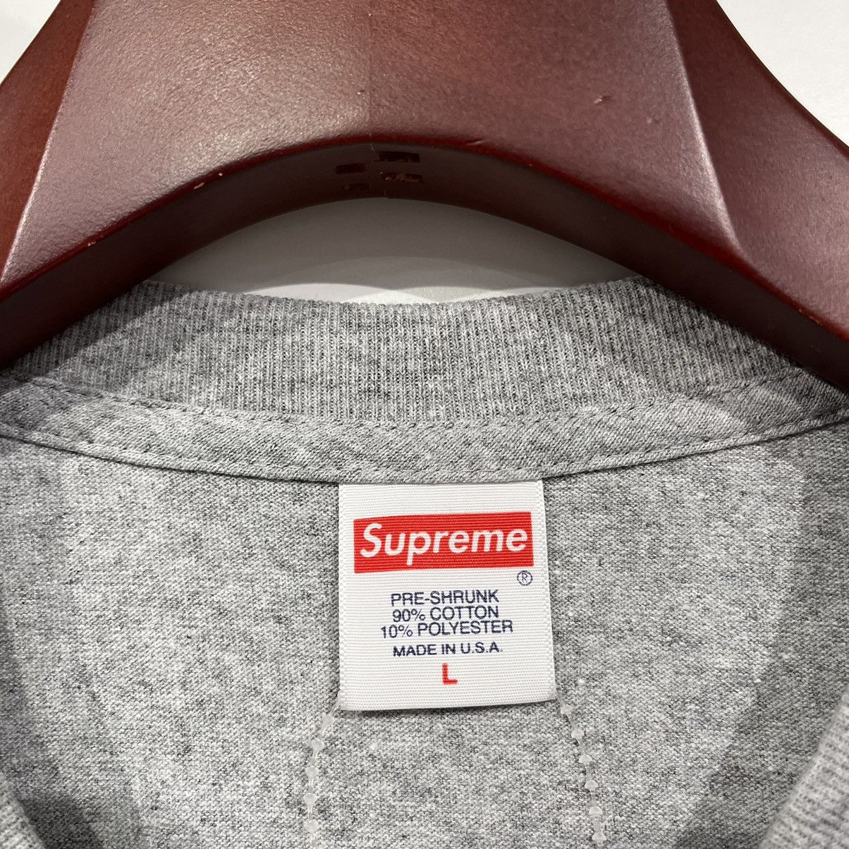 Supreme Supreme Buju Banton Tee Grey Size US L / EU 52-54 / 3 - 4 Thumbnail