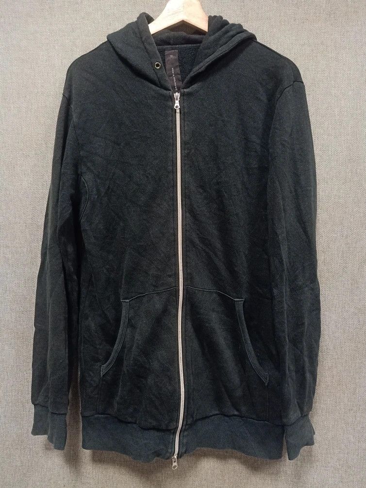 image of Avant Garde x Melrose Sweatshirt Hoodie Men's Melrose Made In Japan in Blacks (Size Medium)