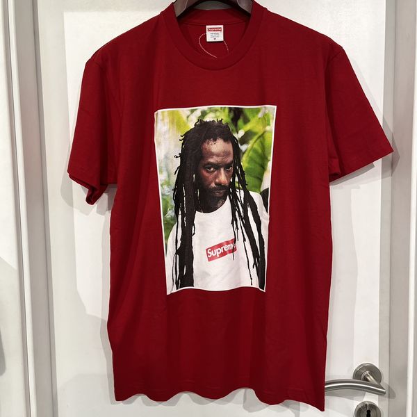 Supreme Supreme Buju Banton Tee Red | Grailed